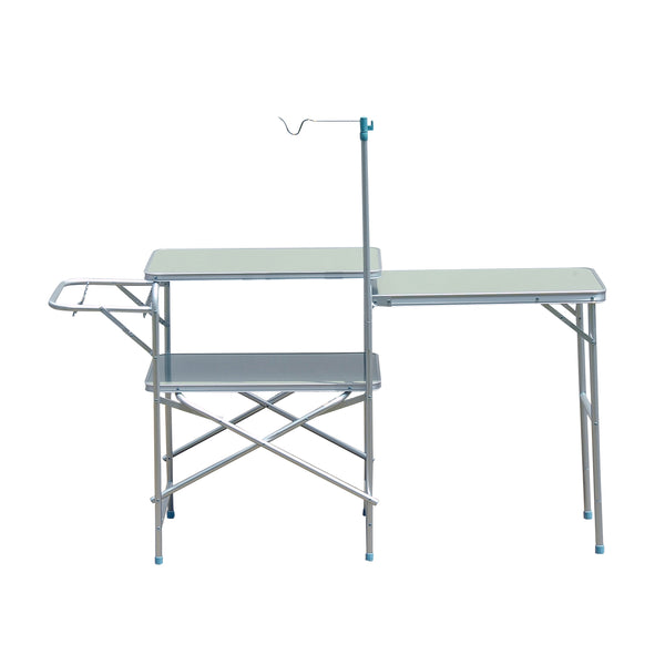online Table de camping pique-nique pliante en aluminium 154,5x40,5x82 cm