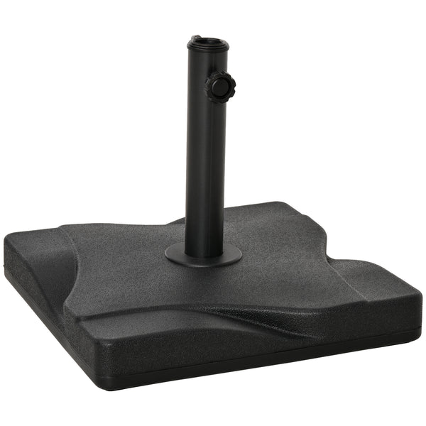 Socle pour Parasol de Jardin Ø41,5 cm 20 Kg en Plastique Noir acquista