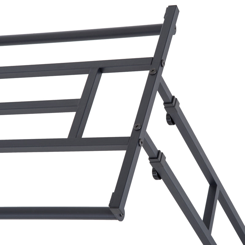 Stander Appendiabiti Nero 101x50.5x118-140 cm -9