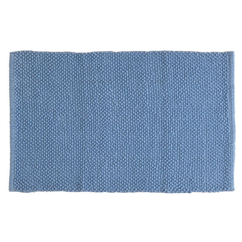 Tappeto Bagno in Cotone Azzurro Feridras Mais-2