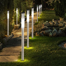 Set 8 Lampade da Giardino Segnapasso H70 1W con Pannello Solare-3