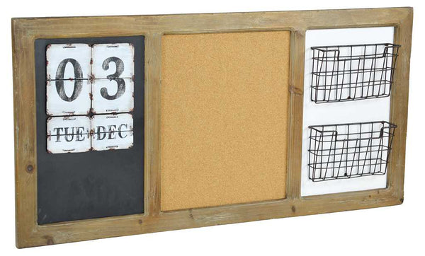 prezzo Calendrier avec ardoise + paniers 91.5x6xh46 cm