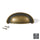 Emuca Poignées de Meubles Interaxis 64 mm Zamak Bronze 20 Pièces
