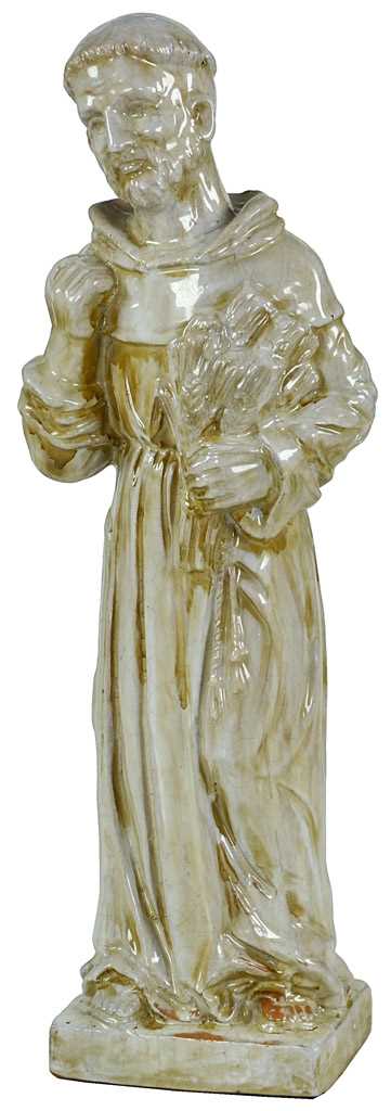 Statue Saint François cm 19x16xh55 online