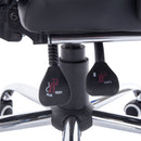 Sedia da Gaming Ergonomica in Similpelle Reclinabile con Supporto Gambe Nera e Blu -9