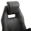 Sedia da Gaming Ergonomica Girevole Nero Altezza Regolabile -5