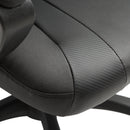 Sedia da Gaming Ergonomica Girevole Nero Altezza Regolabile -7