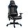 Chaise Gaming Ergonomique 72x54x126-136 cm en PVC Noir et Bleu