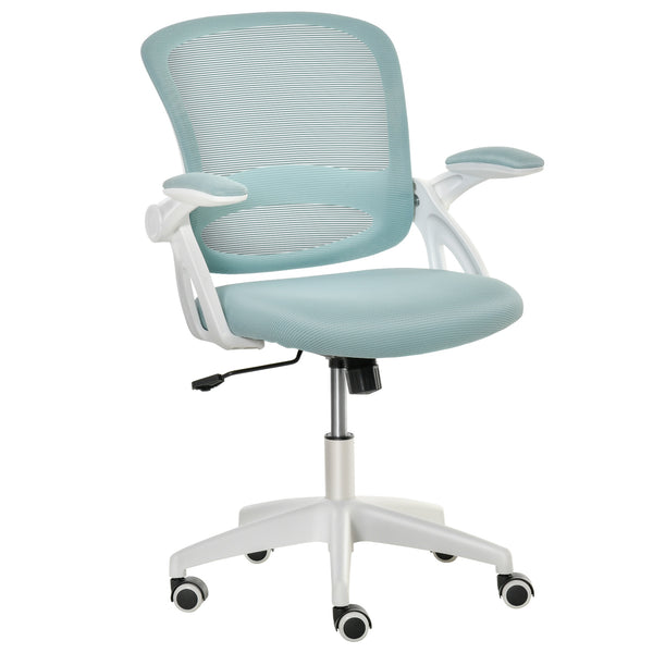 acquista Chaise de bureau opérative en tissu maillé bleu clair