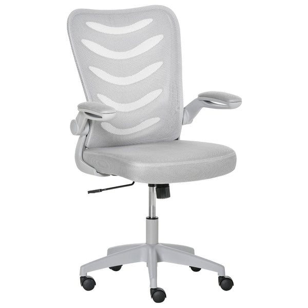 sconto Chaise de bureau opérative en tissu polyester gris