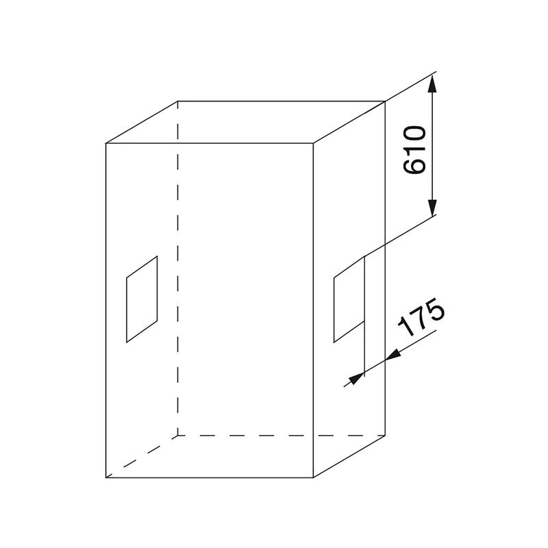 Appendiabiti Saliscendi per Armadio 45-60 cm Max 12Kg in Acciaio Emuca Cromo-6