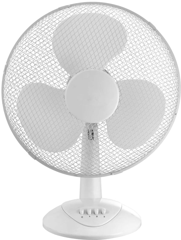 Ventilateur de Table Ø40 cm 3 Vitesses 45W Bauer Blanc prezzo