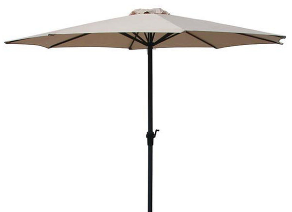 Parasol de jardin Ø3 m Mât Ø48 mm en Métal Beige Becker sconto