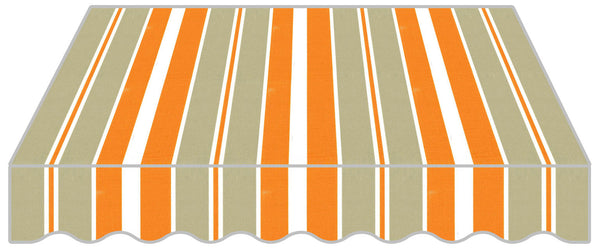 acquista Auvent déroulant 2x2,5m Tissu Polyester Design P3030