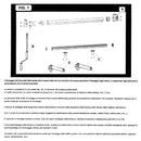 Tenda da Sole a Caduta 2x2,5m Tessuto in Poliestere Disegno P2004-5