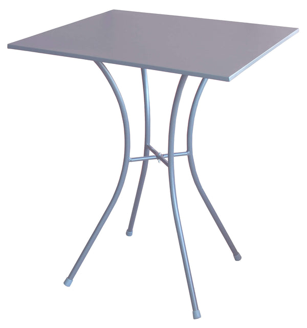 Bauer Luna Tortora Table basse de jardin en acier 60x60x72 cm prezzo