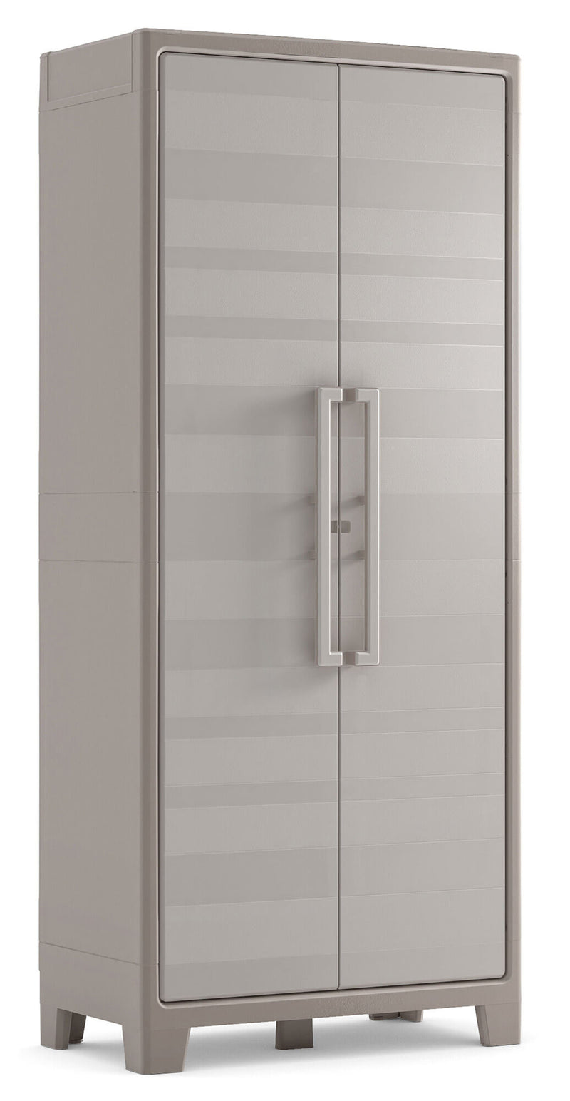 Armadio 4 Ripiani 80x44x182 cm Keter Gulliver Alto XL Sabbia e Beige-1