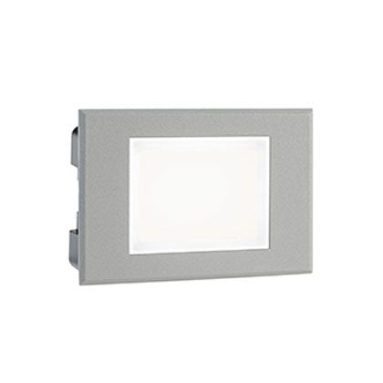 Lampe de Marqueur de Marche LED Rectangulaire Encastrée au Mur 3W 3000K Sovil Aluminium online