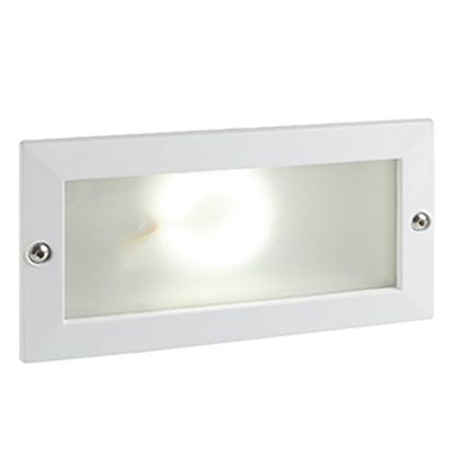 prezzo Lampe de Marqueur de Marche LED Rectangulaire Encastrée au Mur 10W 3000K Blanc Sovil