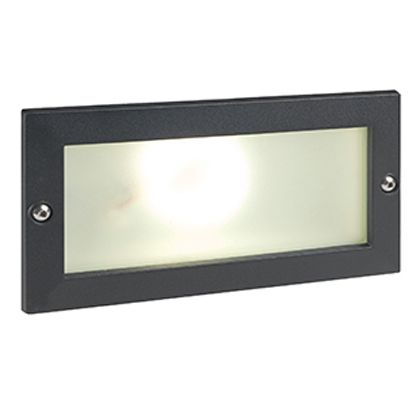 online Lampe de Marqueur de Marche LED Rectangulaire Encastrée au Mur 10W 3000K Sovil Noir