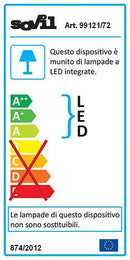 Faretto Segnapassi a Semi Incasso da Esterno a LED Rettangolare Sovil Club Alluminio-4