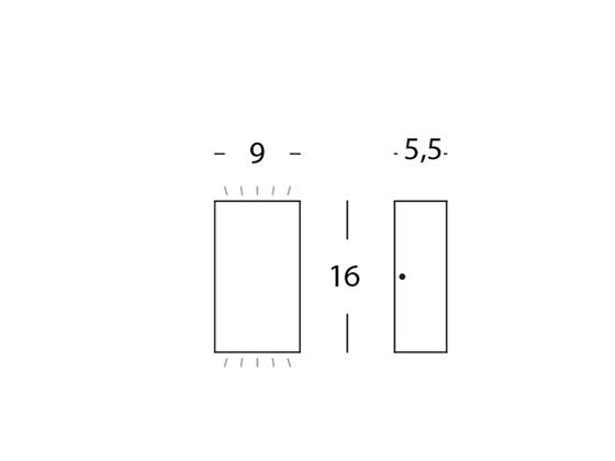 Applique da Esterno a LED 2 a Mezzotubo Sovil Trump Bianco-3