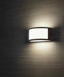 Applique da Esterno a LED 10W a Mezza Luna Sovil Petit Bianco-2