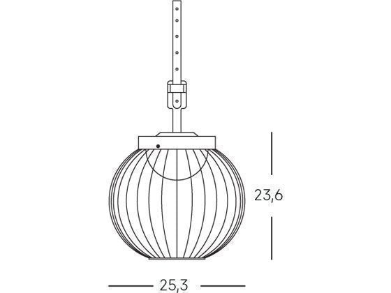 Lampada a Sospensione da Esterno a LED 20W 4000K Sovil Bianco-2