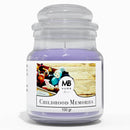 Candela Profumata 100 gr in Cera Vegetale Vasetto in Vetro Childhood Memories -1