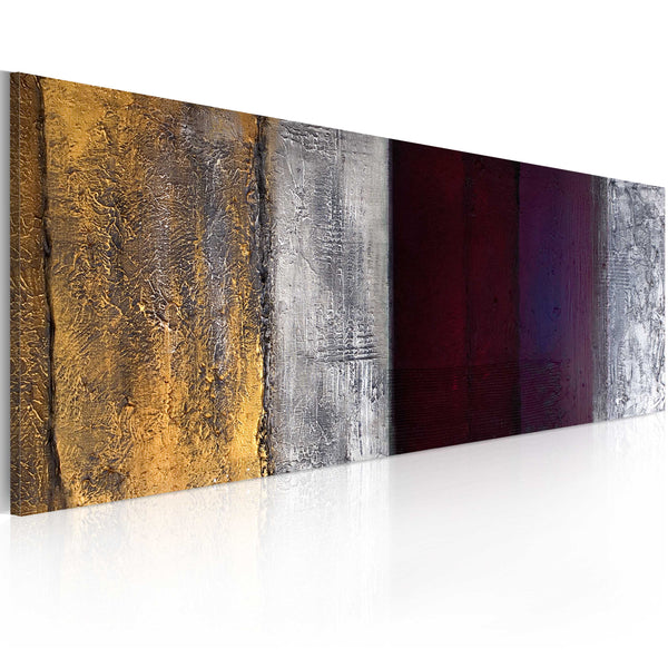 sconto Tableau peint - Changement d'humeur 100x40cm Erroi