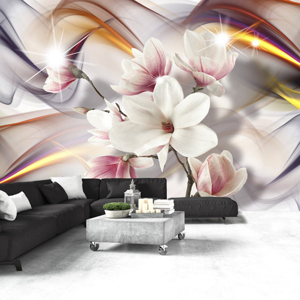 Papier Peint Mural - Papier Peint Magnolias Artistiques Erroi sconto