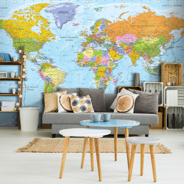 Papier Peint Mural - Orbis Terrarum 400x250cm Erroi sconto