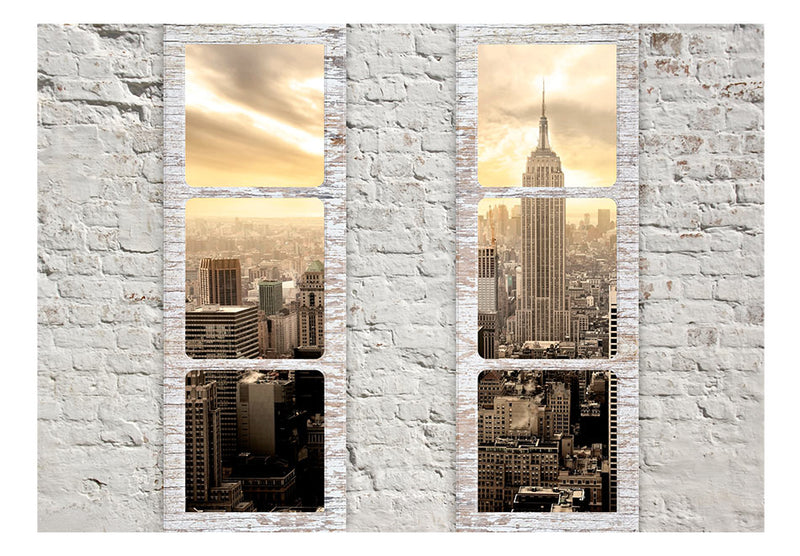 Carta da Parati Fotomurale - New York - View From The Window 400x280 cm Erroi-2