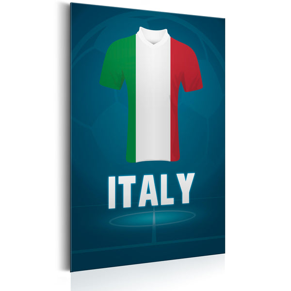 acquista Plaque Métallique - Football - Italie 31x46cm Erroi