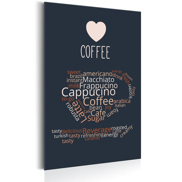 Plaque En Métal - Coffee Lovers - Café Du Jour 31x46cm Erroi sconto