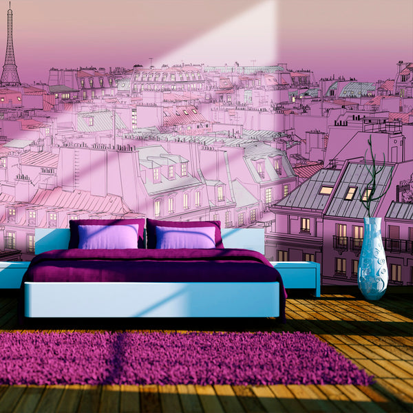 Papier Peint Fresque - Vendredi Soir à Paris 450x270cm Erroi online