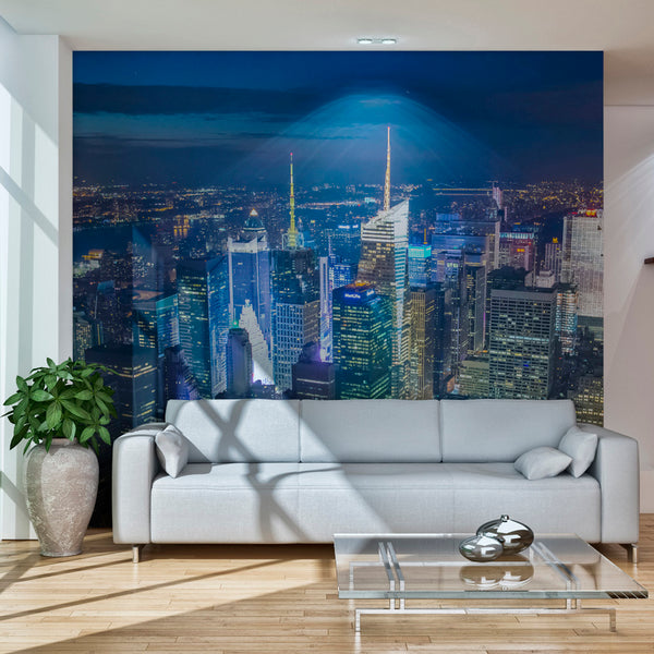 Papier Peint Fresque - Manhattan - Nuit 450x270cm Erroi online