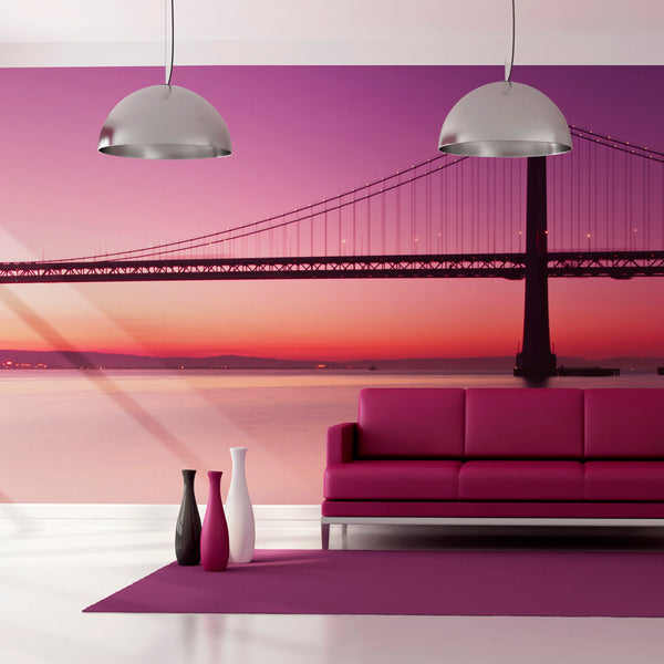 acquista Papier Peint Fresque - Baie - San Francisco Wallpaper Erroi