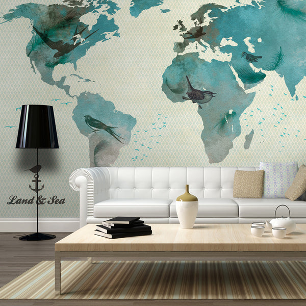 Papier Peint Fresque - A Bird'S World Wallpaper Erroi sconto