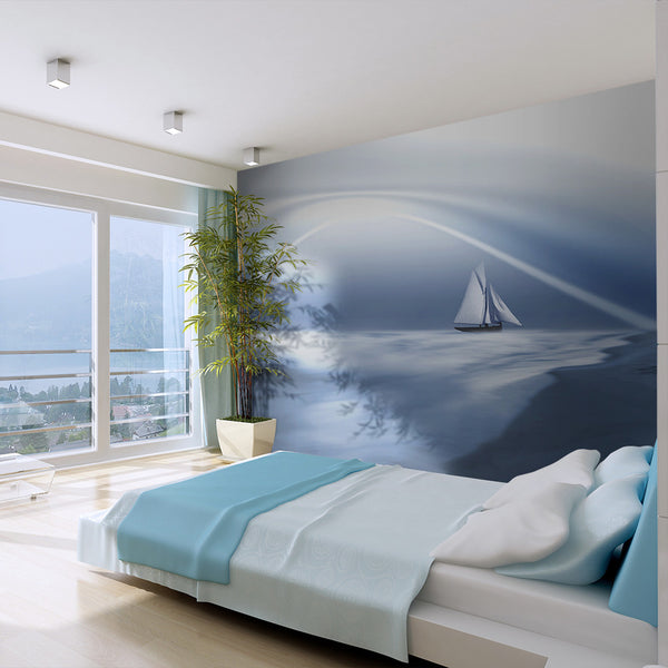 Papier Peint Fresque - Lonely Sail Drifting 350x270cm Erroi acquista