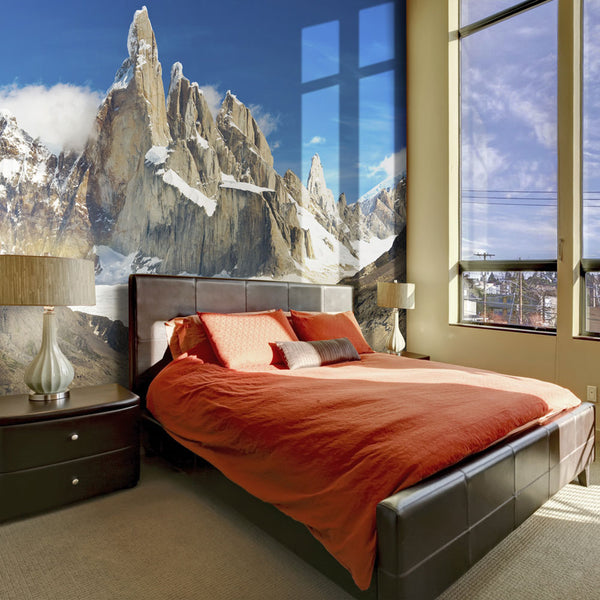 sconto Photo Papier Peint Mural - Cerro Torre, Parc National Los Glaciares, Patagonie, Argentine 200x154cm Erroi