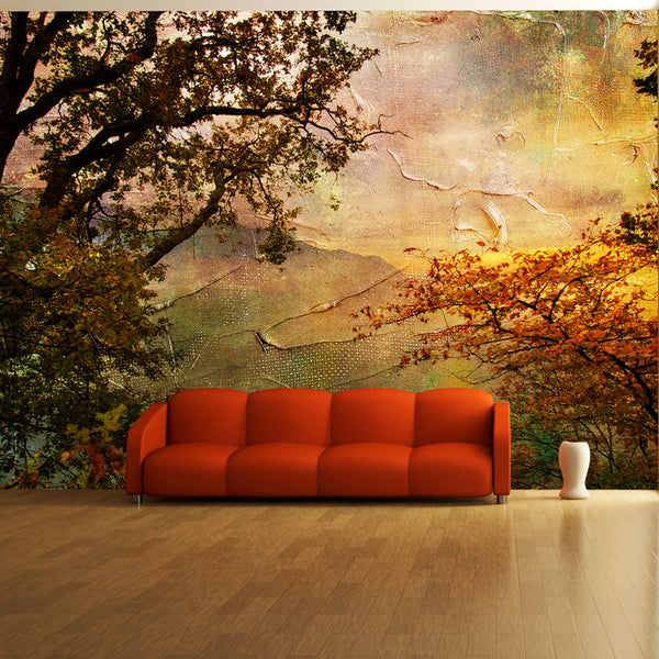 Papier Peint Mural - Automne Peint 200x154cm Erroi sconto