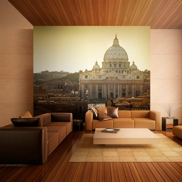 Papier peint - Basilique Saint-Pierre au Vatican Wallpaper Erroi sconto