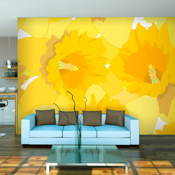 sconto Papier Peint Mural - Narcisse 200x154cm Erroi