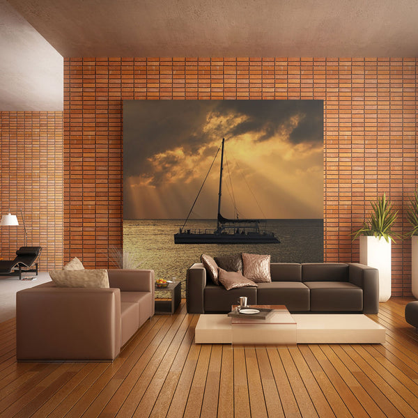 prezzo Papier Peint Photo Mural - Catamaran 200x154cm Erroi