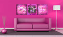 Quadro - Orchidee Color Rosa 120X40Cm Erroi-2