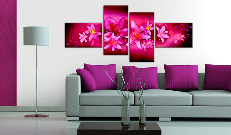 Quadro - Il Fascino Delle Orchidee 100X45Cm Erroi-2