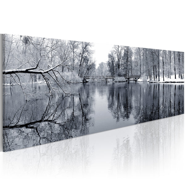 Impression sur toile - Paysage d'hiver Erroi online