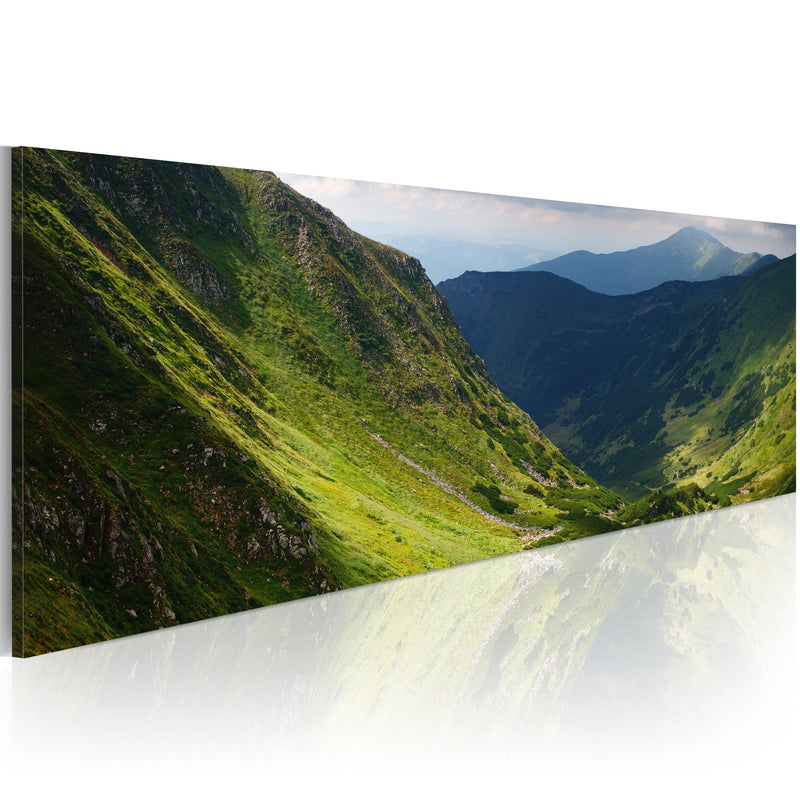 Quadro - Canvas Print - in The Valley Of The Mountain 120x40cm Erroi-1