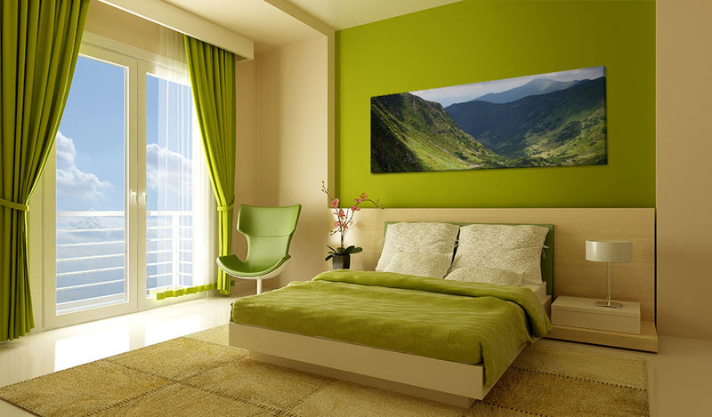 Quadro - Canvas Print - in The Valley Of The Mountain 120x40cm Erroi-2